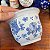 VASO CACHEPÔ ANTIGO EM PORCELANA AZUL E BRANCA - Imagem 6