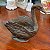 CISNE FLOREIRA EM BRONZE - Imagem 4