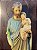 Oratório de Parede com Imagem de São José e Menino Jesus - Imagem 4