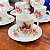 Conjunto de Xicaras de Café Porcelana Renner. - Imagem 3