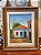 Quadro Pintura Casario Colonial 1994. - Imagem 1