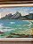 Quadro Óleo Sobre Tela Marinha Ipanema Rio Antigo Vânia Mendonça - Imagem 4