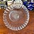 Prato para Bolo em Vidro Canelado com Pé. - Imagem 5