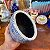 Cachepot Antigo craquelado Azul e Branco. - Imagem 9