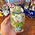Vaso em Cloisonné - Decoração Floral de Peônias e Fundo Amarelo - Imagem 8