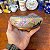 Médio Centro de Mesa Chinês Cloisonné Esmaltado Flores e Pássaros - Imagem 6