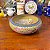 Médio Centro de Mesa Chinês Cloisonné Esmaltado Flores e Pássaros - Imagem 3