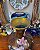 Vaso Cloisonne Chines Metal Esmaltado Peonias Flor Floral - Imagem 5