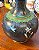 Vaso Bojudo Oriental em Metal Cloisonné - Imagem 8