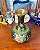 Vaso Bojudo Oriental em Metal Cloisonné - Imagem 4