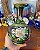 Vaso Bojudo Oriental em Metal Cloisonné - Imagem 9