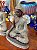 Escultura Buda Tailandês em Resina – Efeito Metálico - Imagem 3