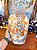 Vaso em Porcelana Japonesa Satsuma em Tom Azul. - Imagem 8