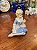 Estatueta em Porcelana Alemã Lippelsdorf - Dama Reclinada Com Livro - Imagem 3