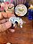 Par de Miniaturas de Elefantes em Porcelana Pintadas à Mão - Imagem 9