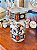 Vaso Antigo Hexagonal em Porcelana Japonesa Imari - Imagem 1