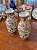 Par de pequenos Vasos em Porcelana Japonesa Satsuma. - Imagem 2