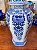 Potiche em Porcelana Chinesa Azul e Branca (Estilo Ginger Jar). - Imagem 6