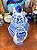 Potiche em Porcelana Chinesa Azul e Branca (Estilo Ginger Jar). - Imagem 4