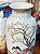 Vaso Antigo em Porcelana Chinesa Pintado à Mão. - Imagem 4