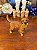 Miniatura Antiga de Cão Golden Retriever em Resina – Rabo Articulado. - Imagem 1