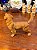 Miniatura Antiga de Cão Golden Retriever em Resina – Rabo Articulado. - Imagem 4
