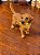 Miniatura Antiga de Cão Golden Retriever em Resina – Rabo Articulado. - Imagem 2