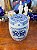 Tamborete Decorativo em Porcelana Oriental. - Imagem 1