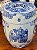 Tamborete Decorativo em Porcelana Oriental. - Imagem 4