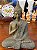 Escultura Buda Tailandês – Acabamento Ouro Velho. - Imagem 6