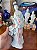 Antiga Dama Oriental em Porcelana. - Imagem 8