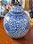 Antigo Pote Ginger Jar em Porcelana Chinesa Azul e Branco - Imagem 2