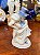 Escultura de Casal de Noivos em Porcelana Nacarada - Imagem 4
