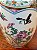 Vaso de Porcelana Chinesa Família Rosa – Borboletas. - Imagem 7