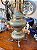 Antigo Samovar em metal prateado. - Imagem 3