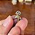 Antigo Broche Miniatura Bailarina. - Imagem 3