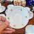 Conjunto com 6 xícaras de café e pires em porcelana Renner. - Imagem 9
