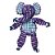 Pelúcia Kong Floppy Knots Elephant - P - Imagem 3