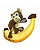 Pelúcia Kong Pull-a-Partz Pals Monkey - M - Imagem 3