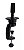 SUPORTE PRETO PARA MANEQUIM - Imagem 1