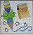Bordado lapis + livro - Imagem 1
