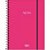 Caderno Universitário 1M Neon Rosa - Imagem 1