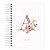 Planner Permanente : Alfabeto Floral - Capa Branca - Imagem 1