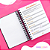 Agenda Permanente : Alfabeto Floral Roxo - Imagem 3