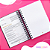 Agenda Permanente : Alfabeto Floral Roxo - Imagem 4