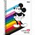 Caderno Universitário 1M Mickey Rainbow  - Love Wins - Imagem 1