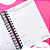 Agenda Permanente : Alfabeto Floral Dourado/Branco - Imagem 12