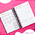Agenda Permanente : Alfabeto Floral Dourado/Branco - Imagem 6