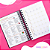 Agenda Permanente : Alfabeto Floral Dourado/Branco - Imagem 8