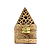 Incensário de Mesa Pirâmide Artesanal em Madeira - Triângulo - Imagem 7